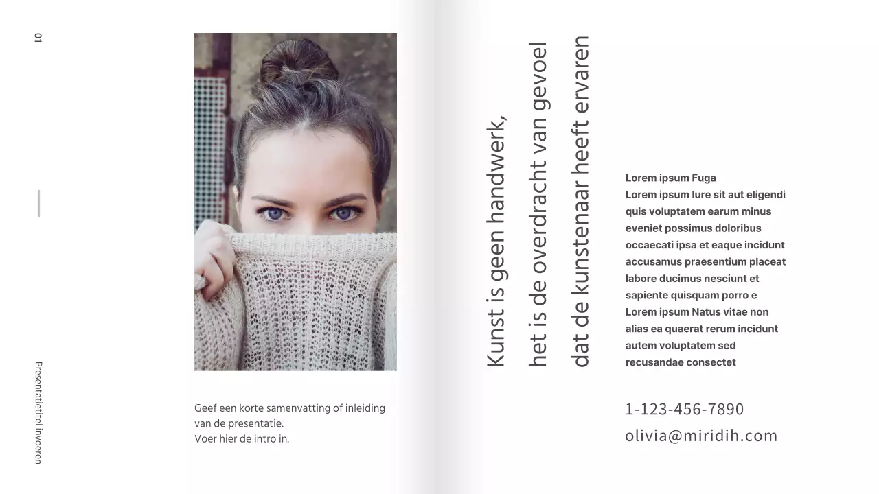 Presentatie portfolio