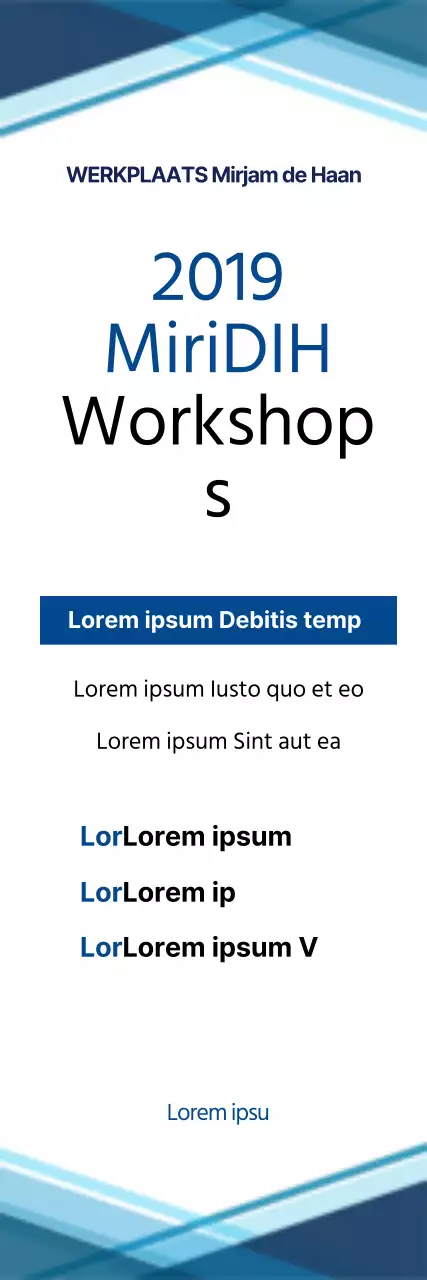 Overzeese workshop_driedimensionale banner