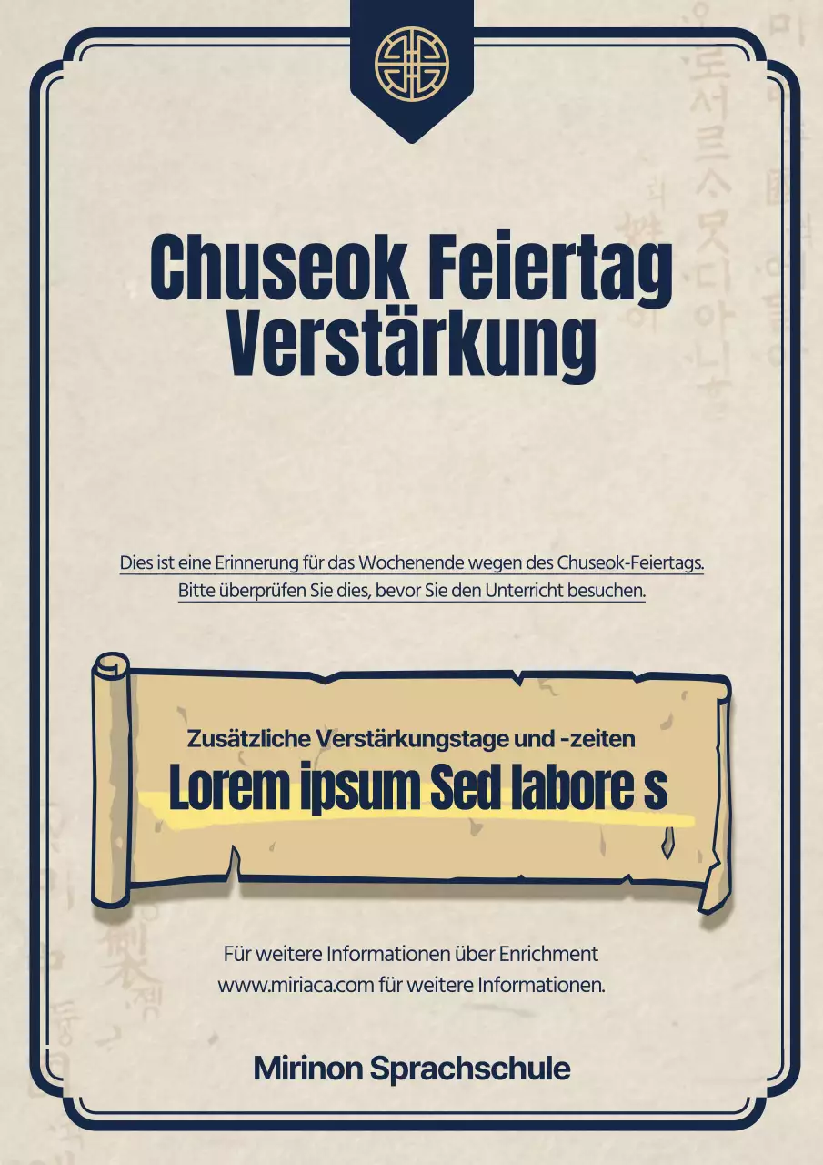 Restaurants mit elfenbeinfarbener und roter orientalischer Dekoration Feiertagsschließungen