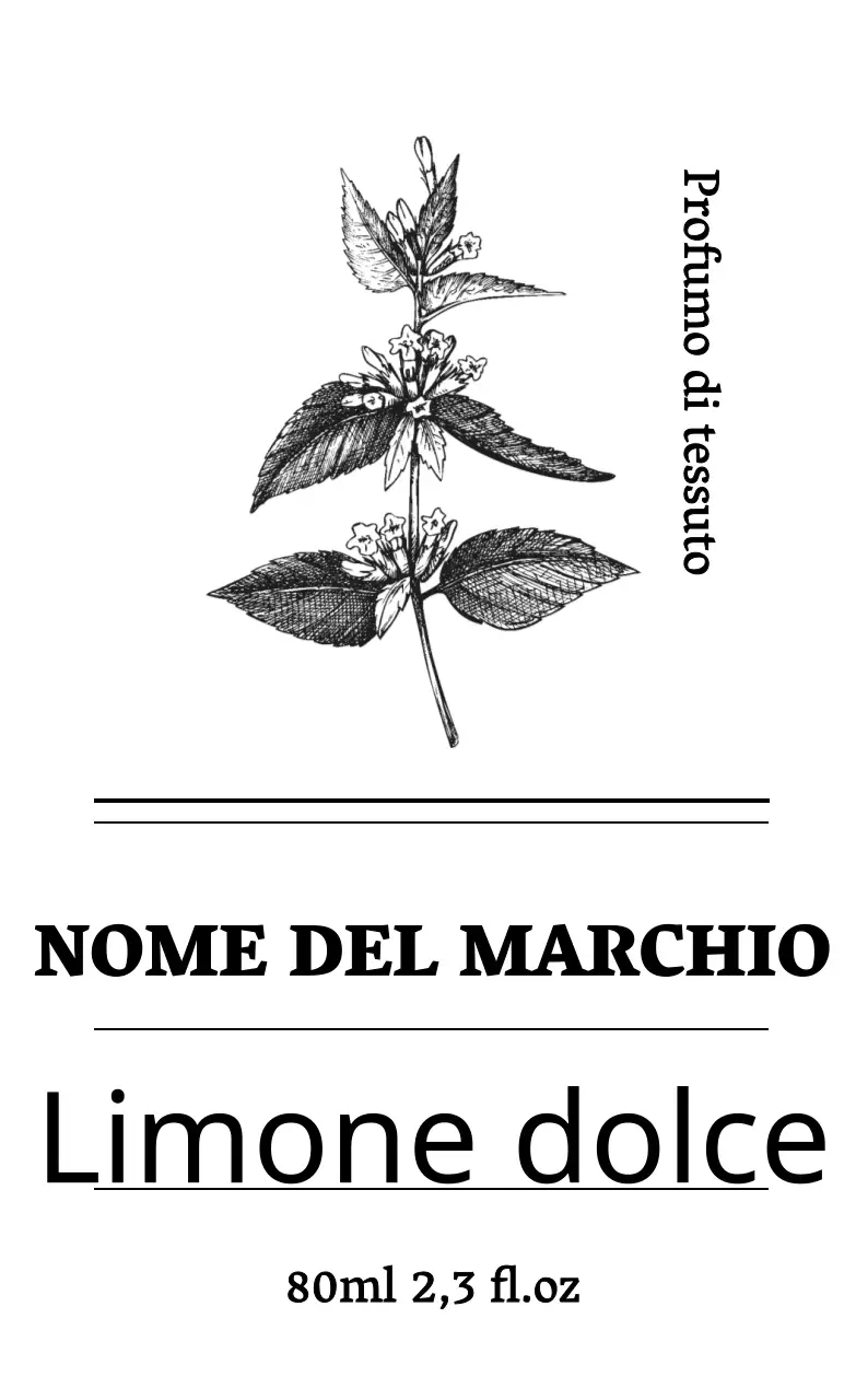 Etichette adesive di fragranze tessili