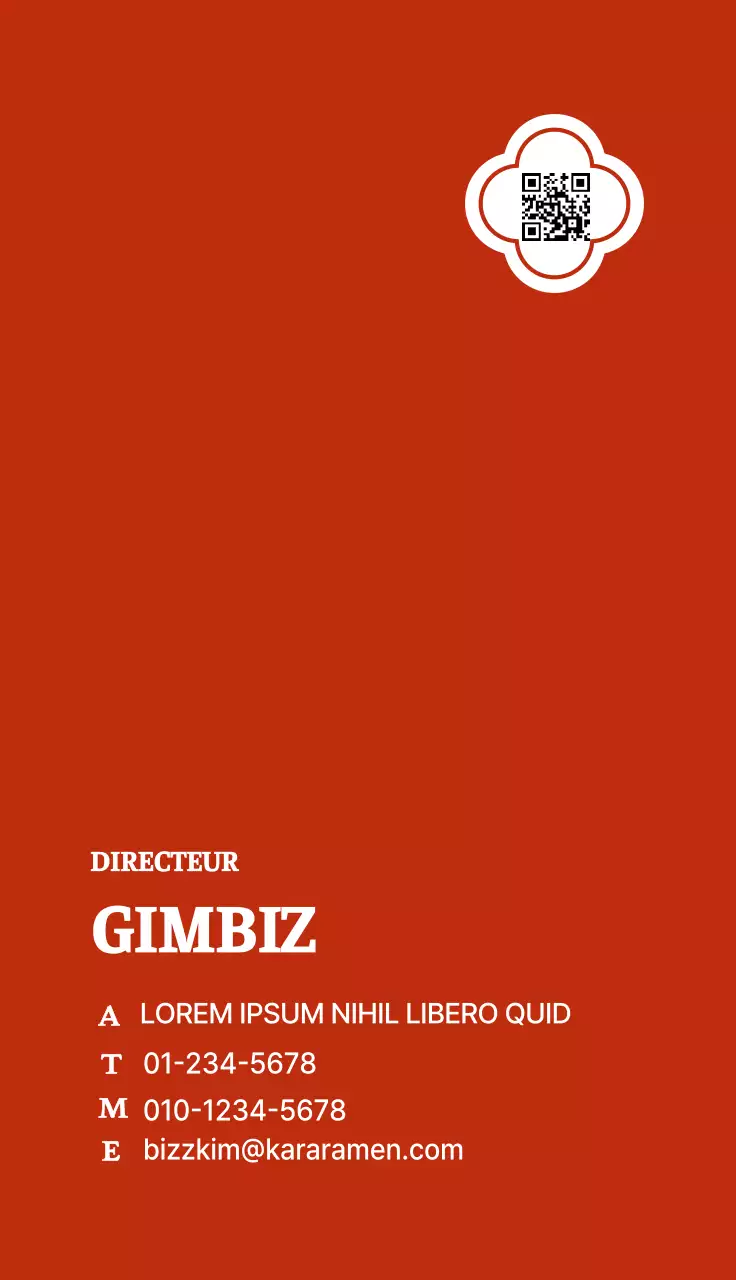 Japanse ramen met een logo van rode en witte bloemen