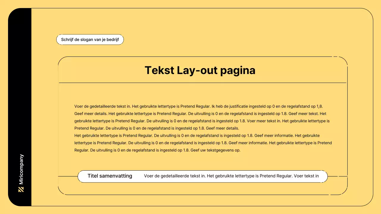 Zakelijke illustratie met eenvoudige lijnen en gele kleur