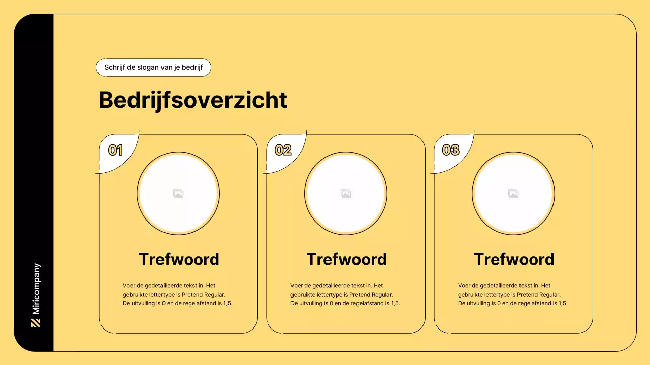 Zakelijke illustratie met eenvoudige lijnen en gele kleur