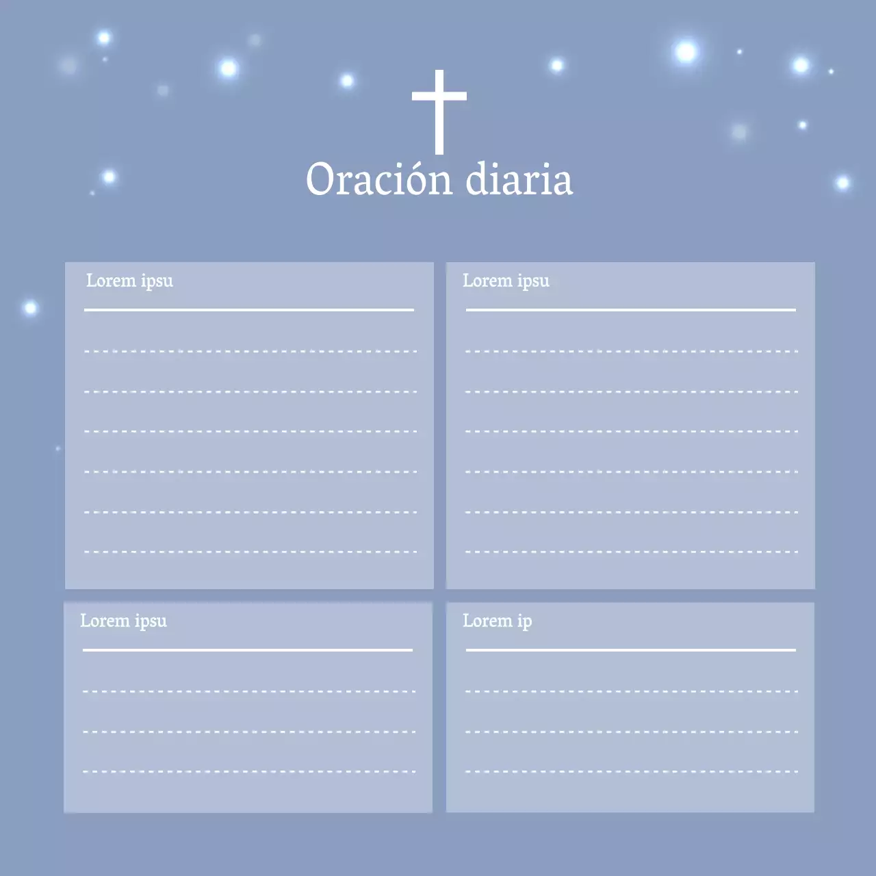 Oración del día