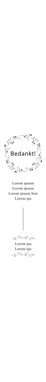 Witte Eenvoudige Icon Bruiloft Favours Sticker