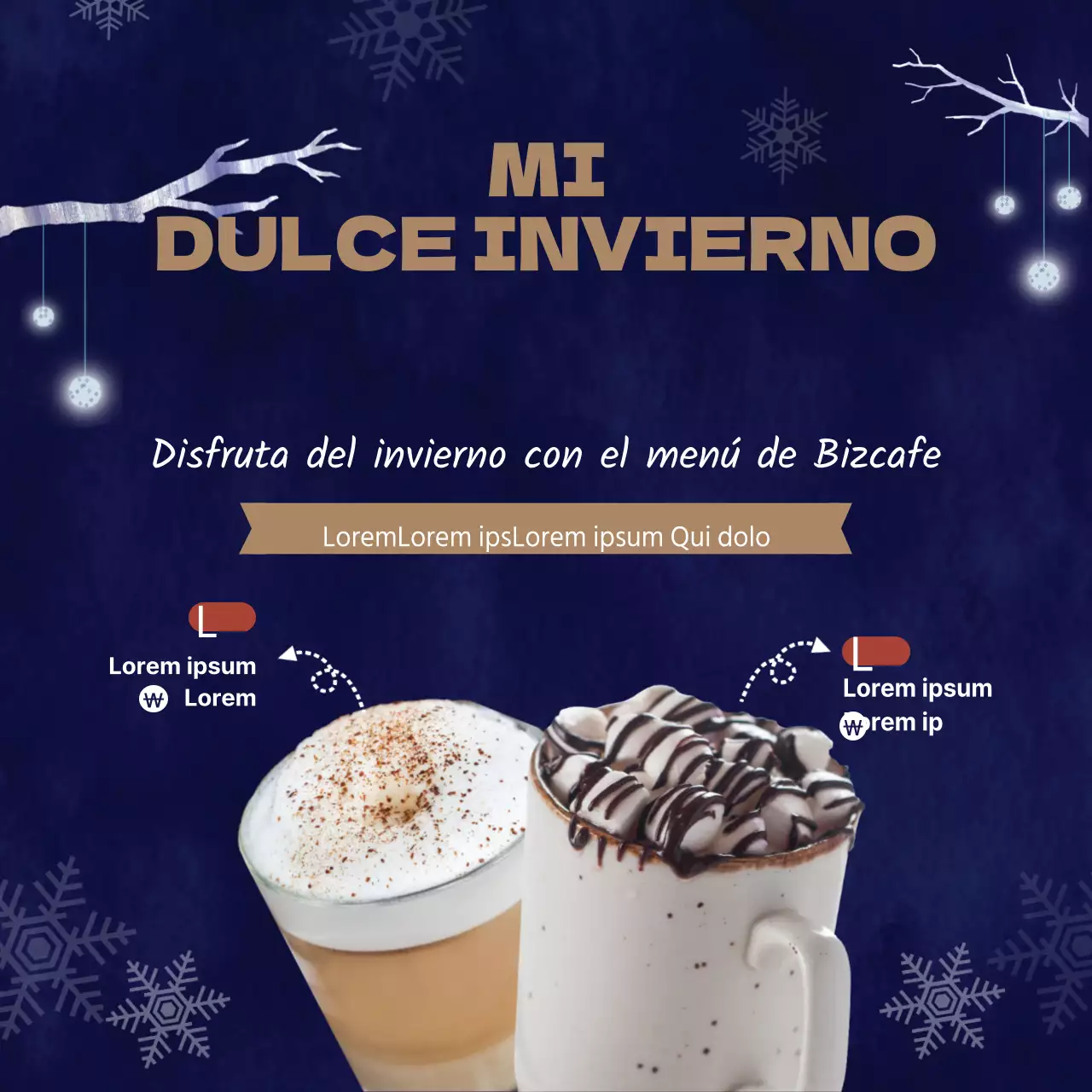 Evento del nuevo menú Winter Drinks