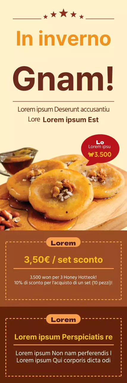 Evento Panino al Miele all'Arancia