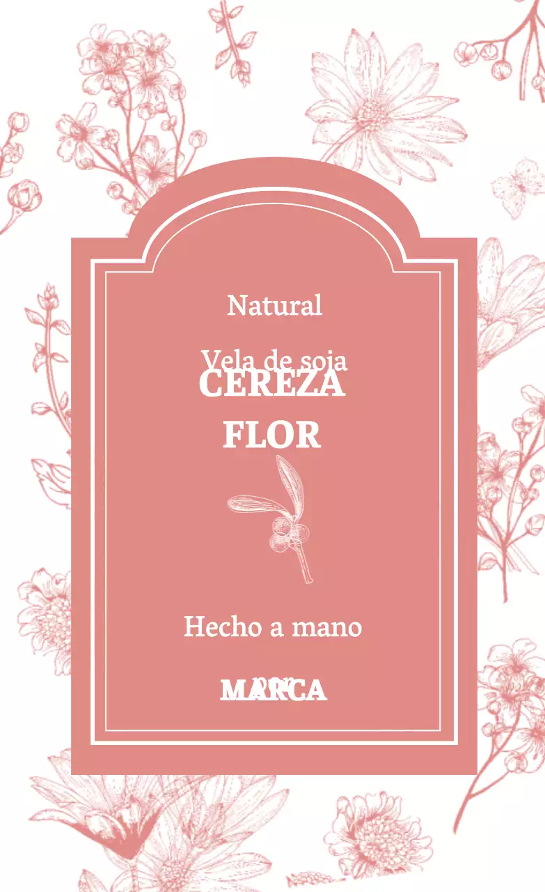 Vela Flor de Cerezo
