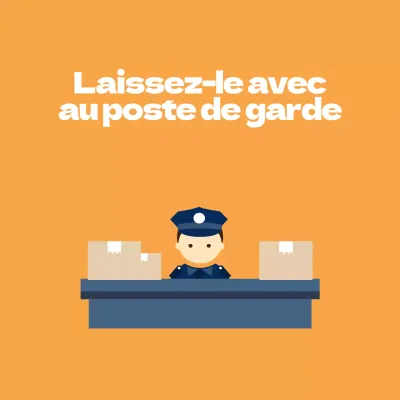 Laissez-le à la sécurité