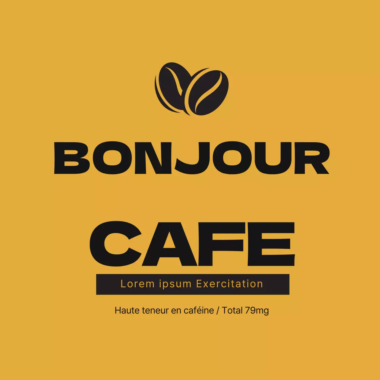 Autocollants pour étiquettes de café hollandais