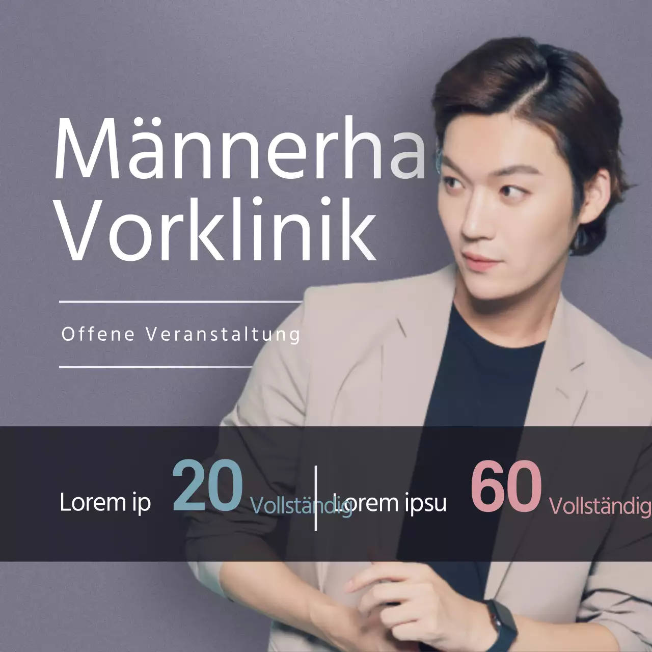 Men's Skin Clinic Offene Veranstaltung