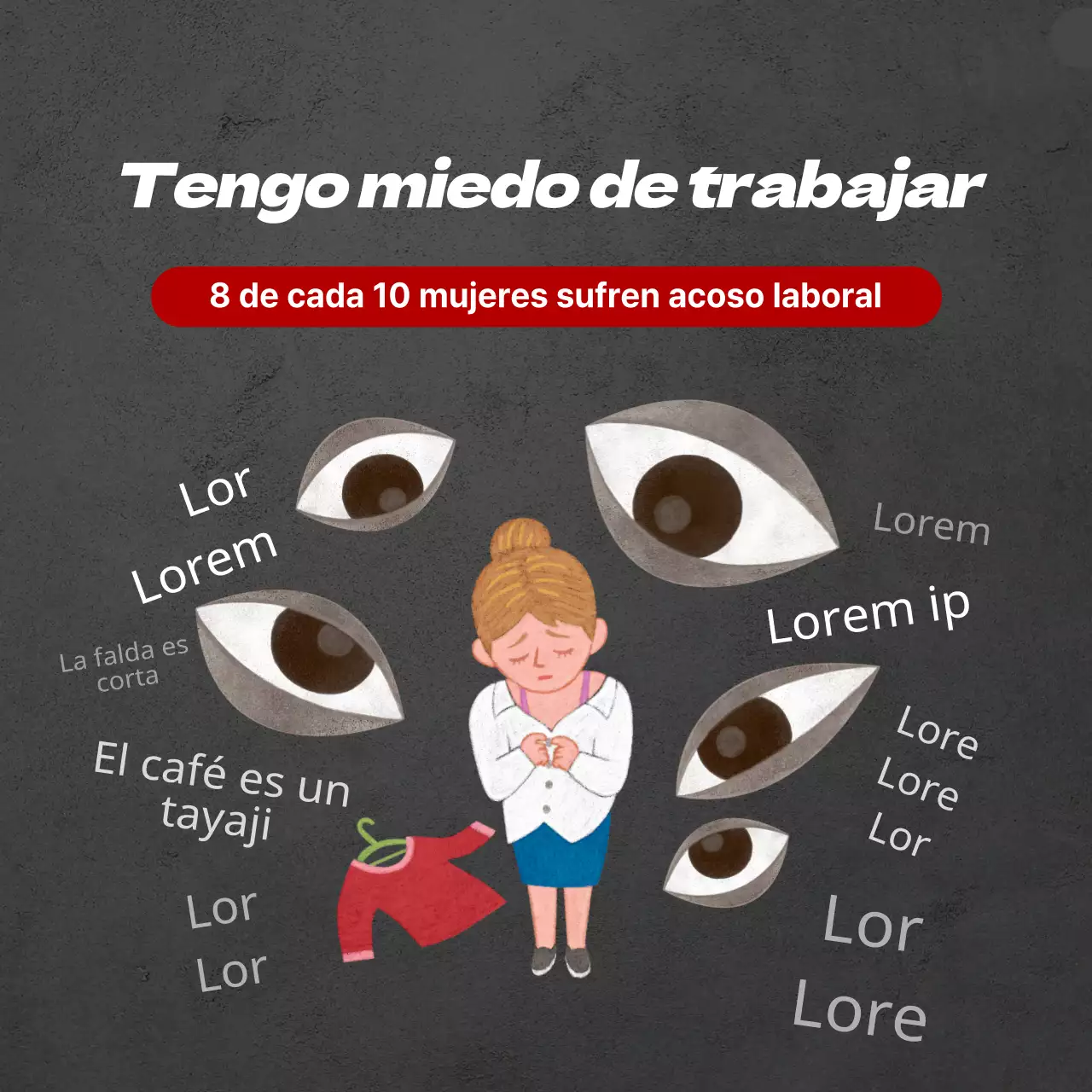 Mala conducta sexual en el lugar de trabajo