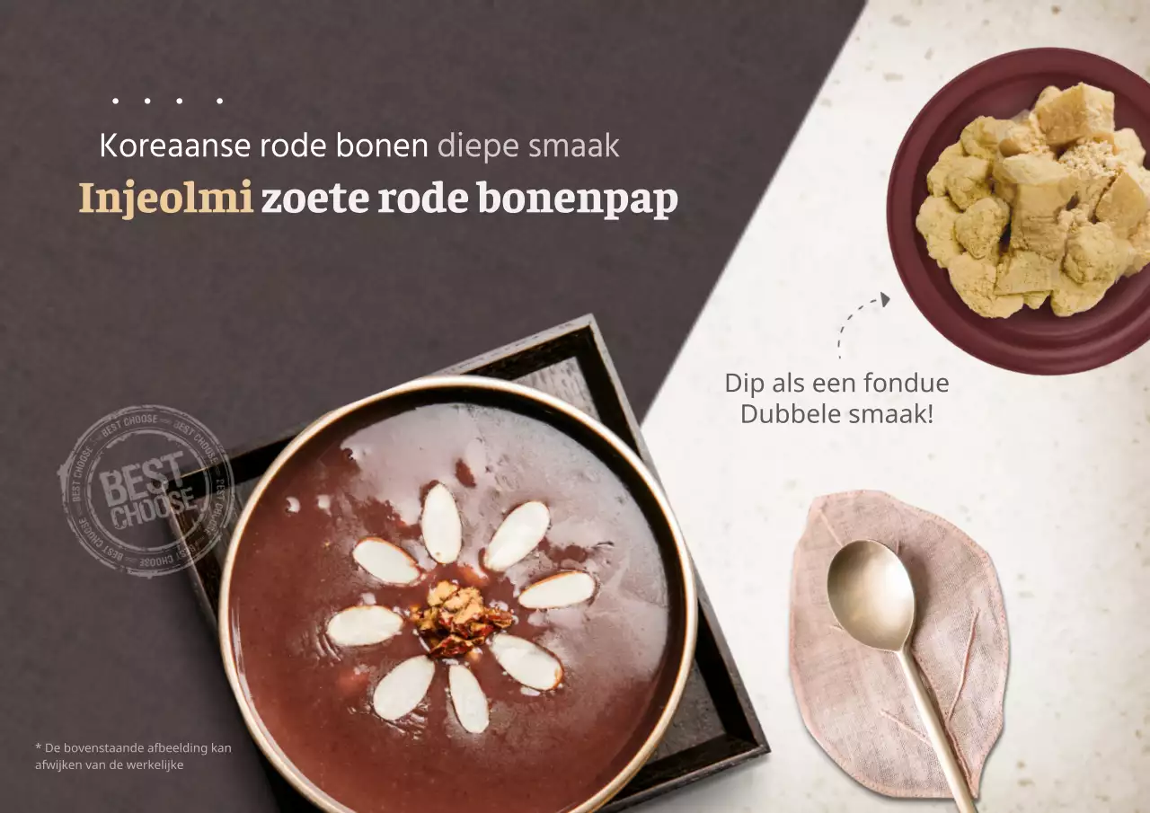 Injeolmidan Rode Bonenpap