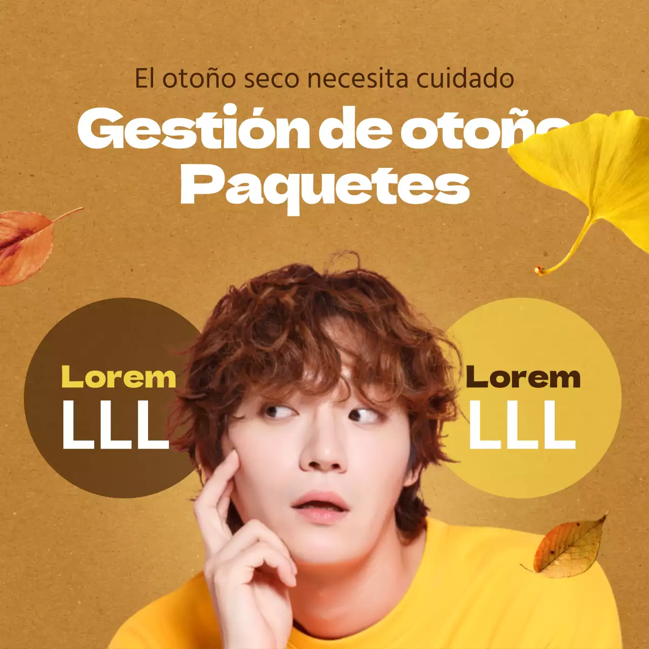 La nariz de un hombre es su confianza! Social Squares