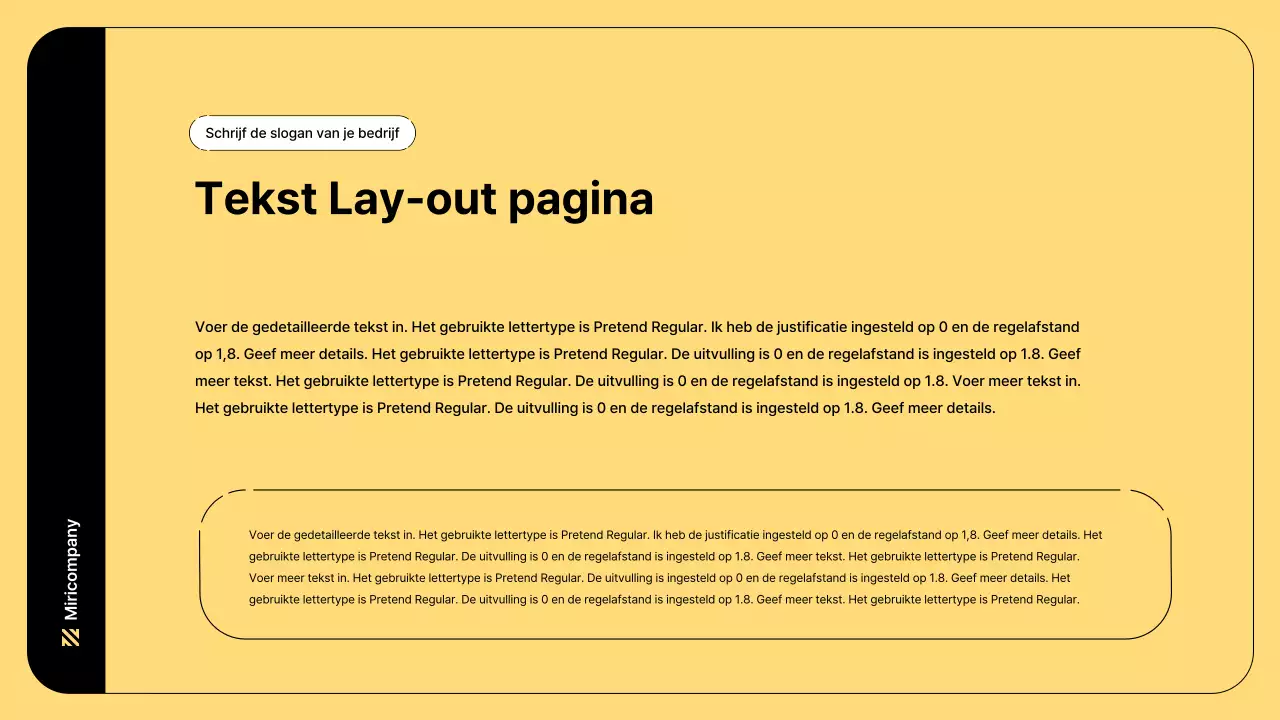 Zakelijke illustratie met eenvoudige lijnen en gele kleur