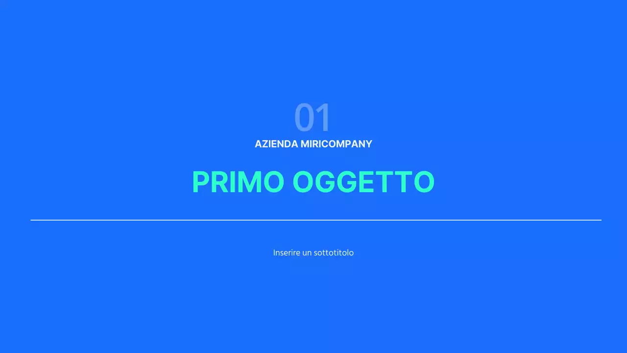 Rapporti aziendali semplici in blu