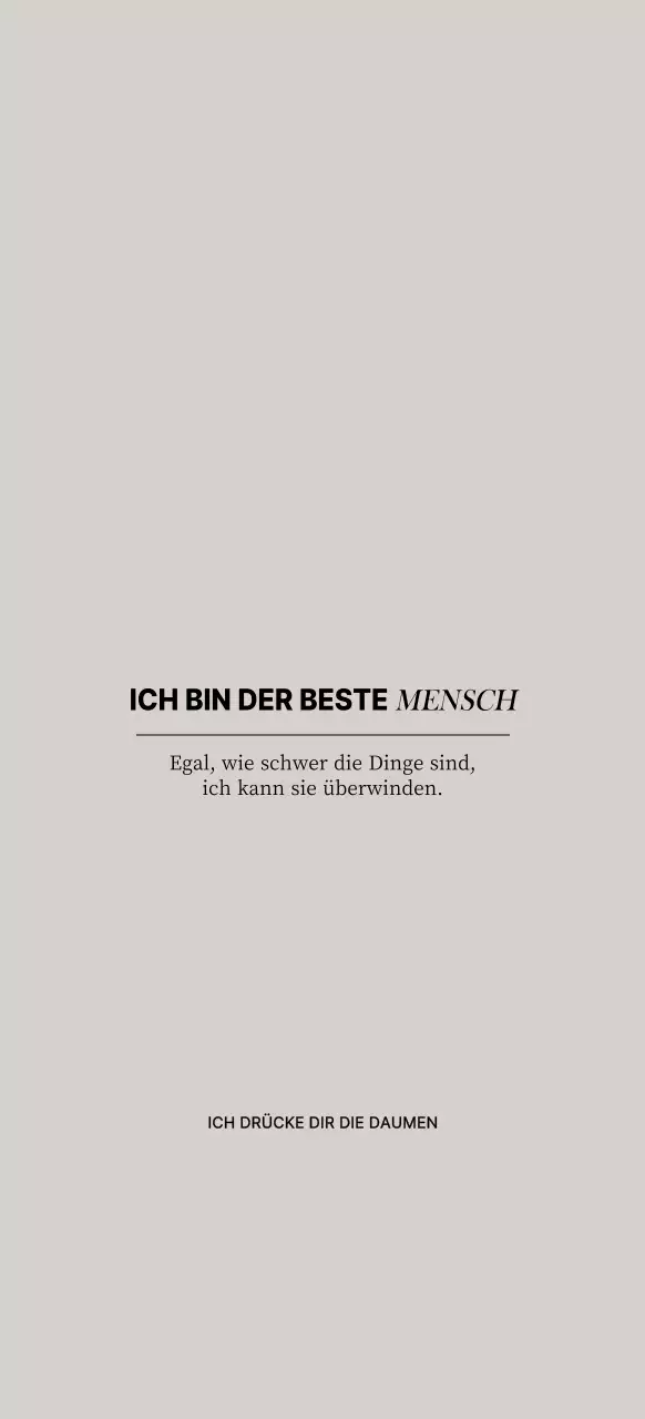 Einfaches Textkonzept mit hellgrauem und schwarzem Beifall