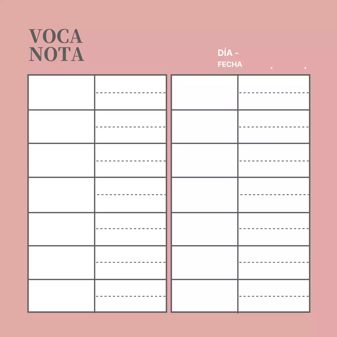 Línea rosa Simplicidad WordPad