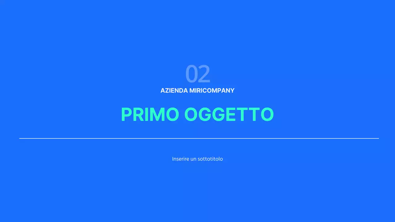 Rapporti aziendali semplici in blu