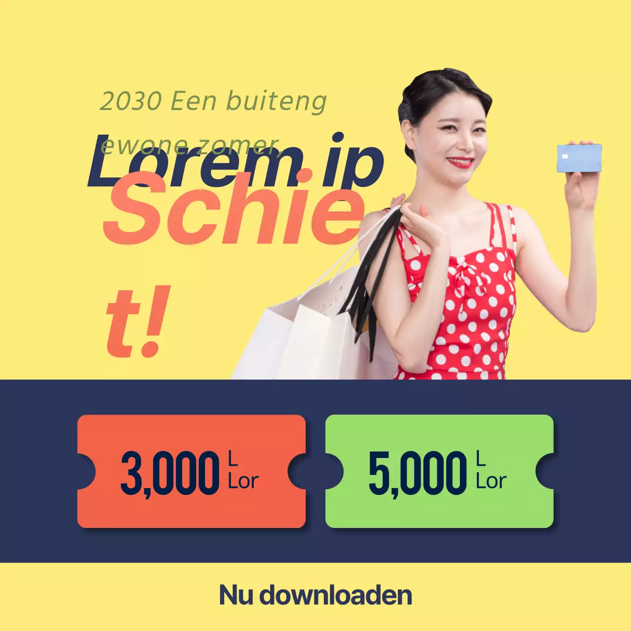 Kortingsbonnen voor de zomer