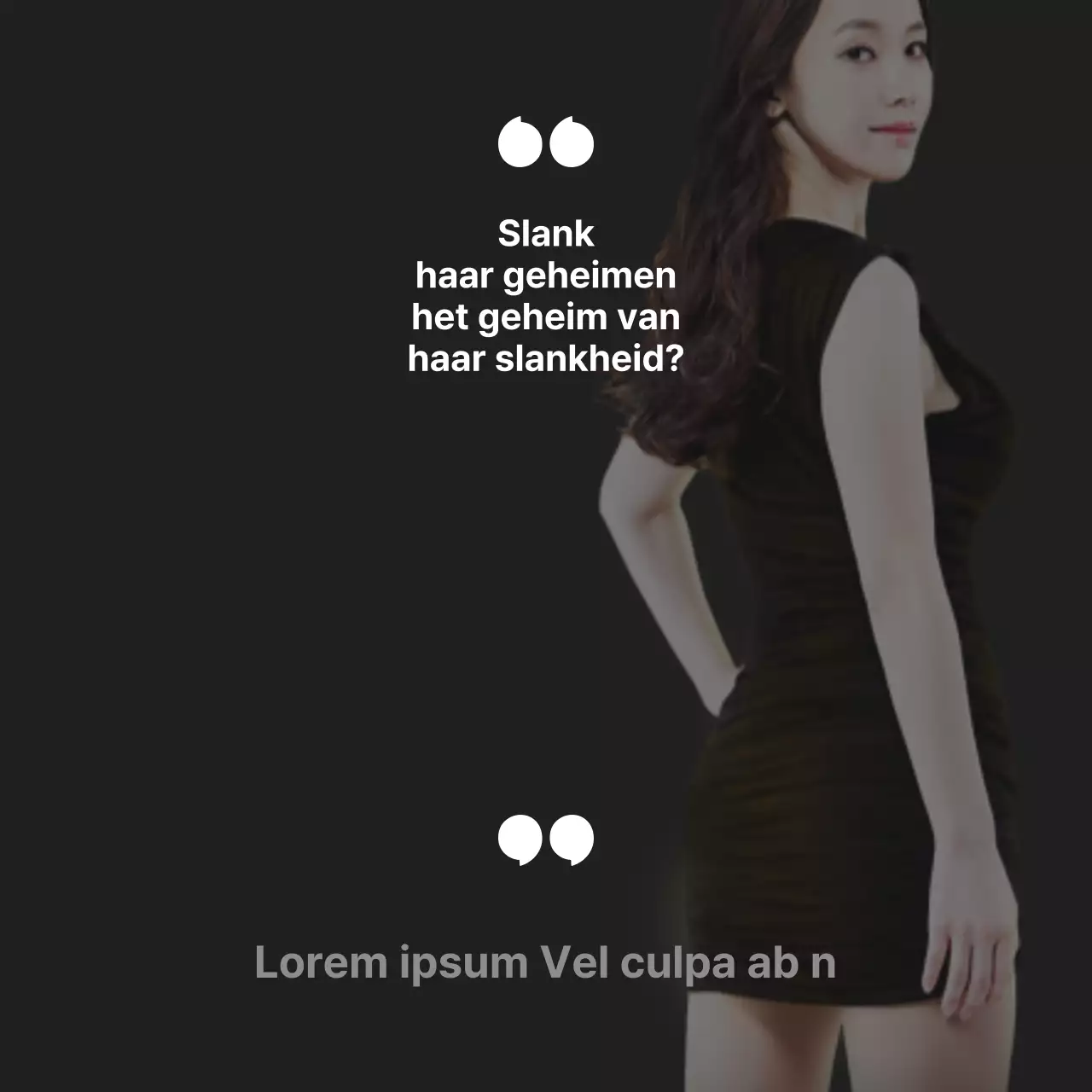 De mondhoek modelleren