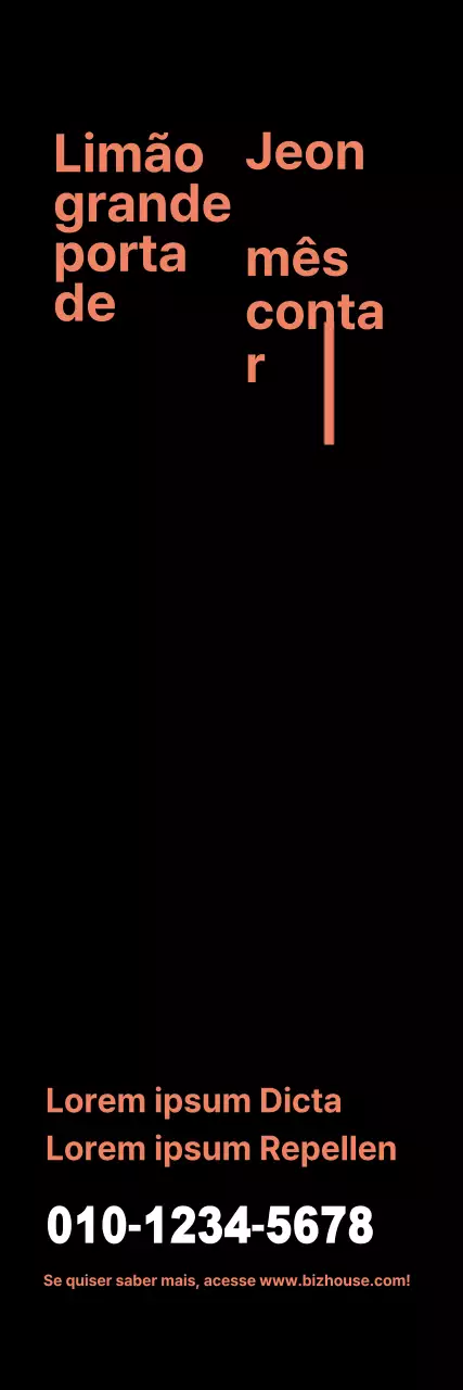 Banner vertical de consulta de aluguer