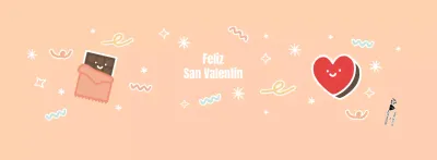 Portavasos de chocolate Pink Valentine Cute