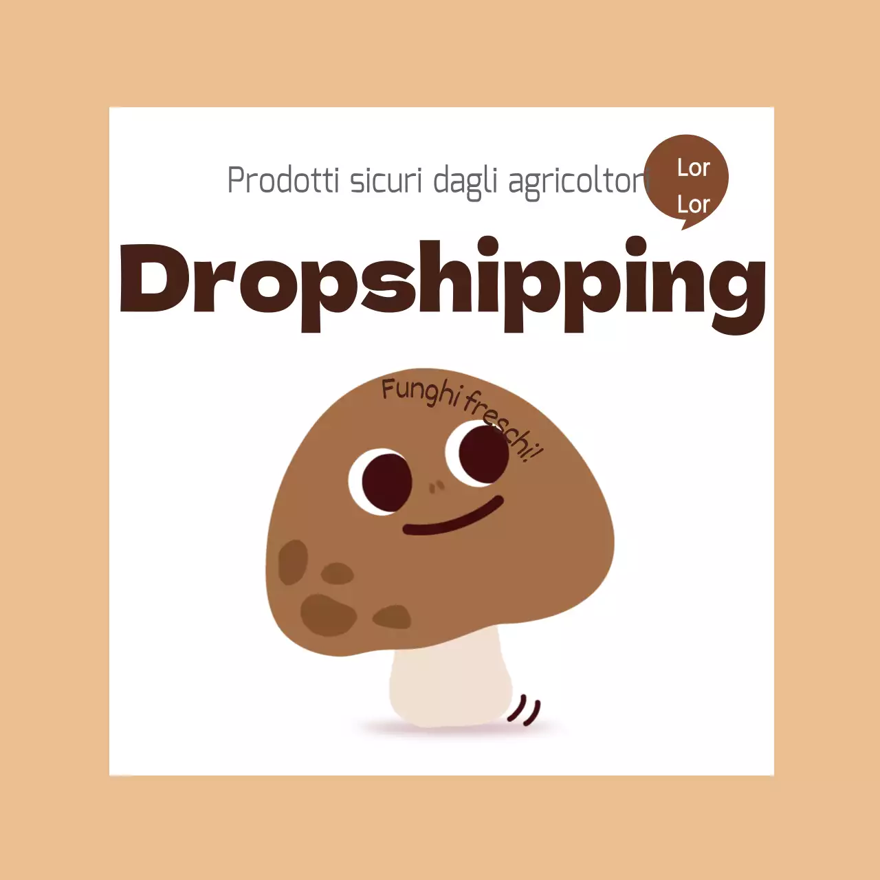 Consegna diretta dei funghi