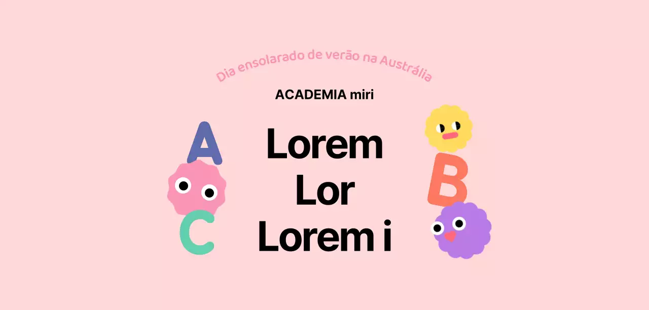Promover campos de férias de inglês no estrangeiro com ilustrações engraçadas de personagens inglesas