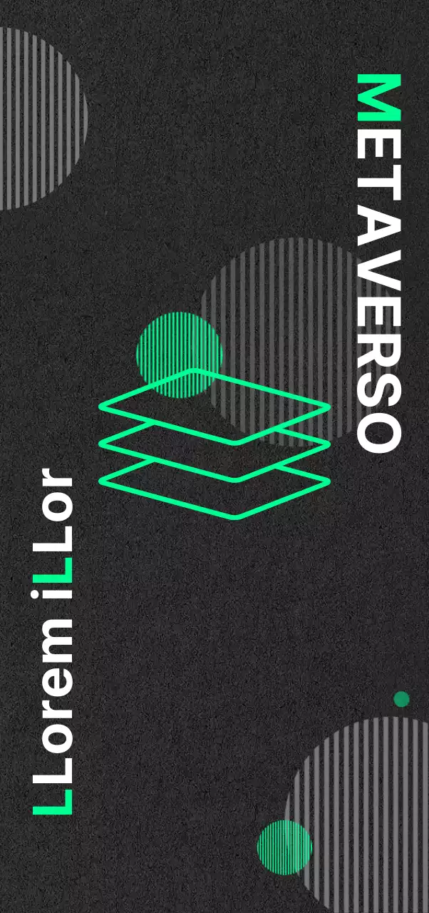 Llamativos anuncios de seminarios en negro y menta