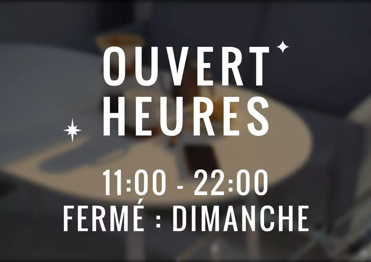 Café informations textuelles dans un style émotionnel