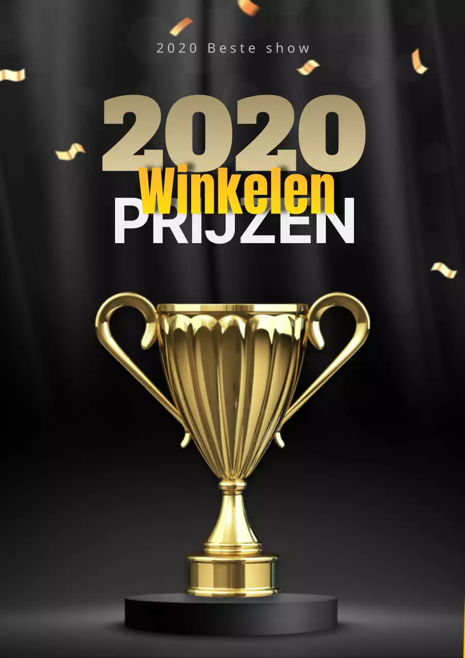 Zwart-gouden glamour awards