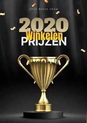 Zwart-gouden glamour awards