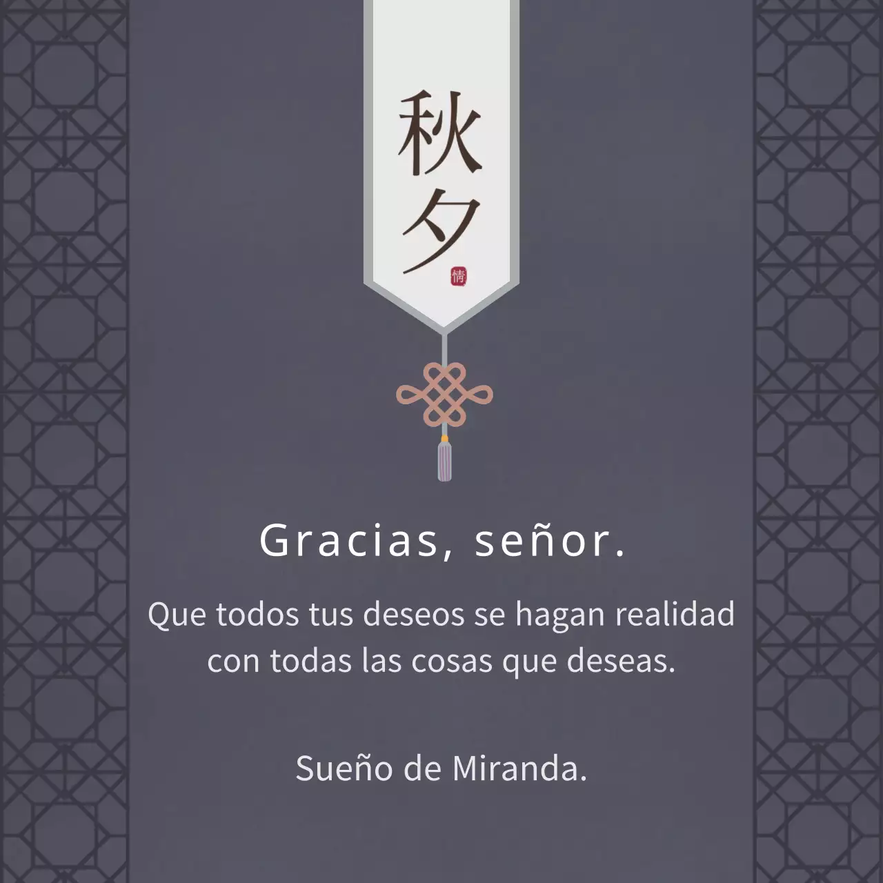 Lujosas felicitaciones de Acción de Gracias en morado oscuro