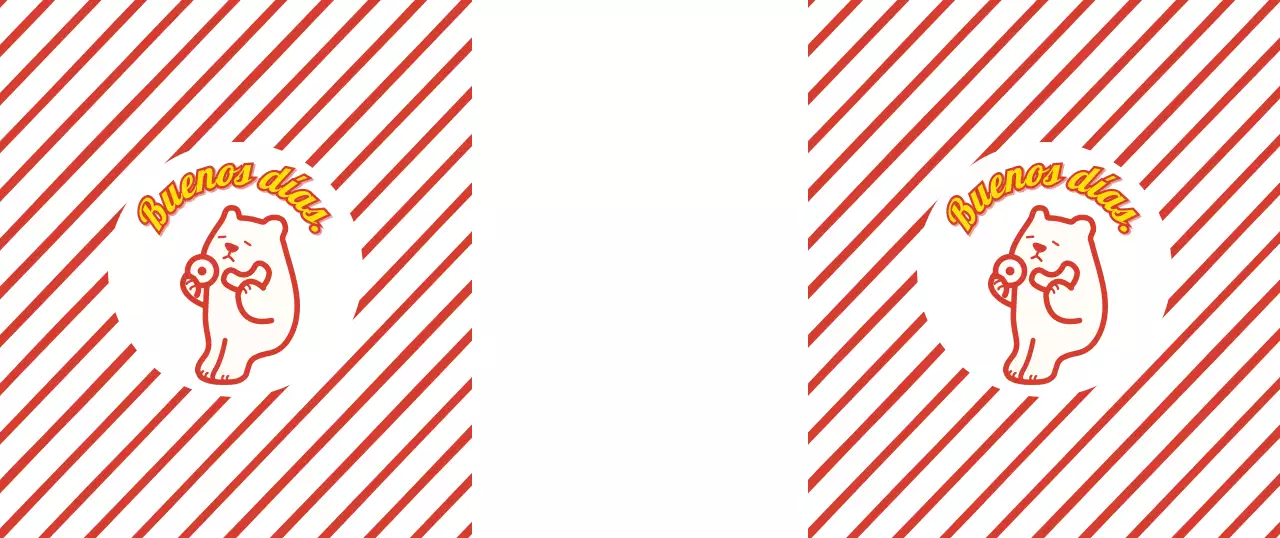 Taza ilustrada Strictly Bear