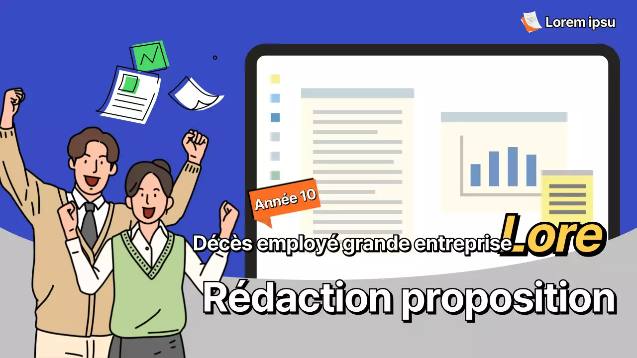 Conseils pour la création d'une proposition illustrée en bleu Vignette YouTube