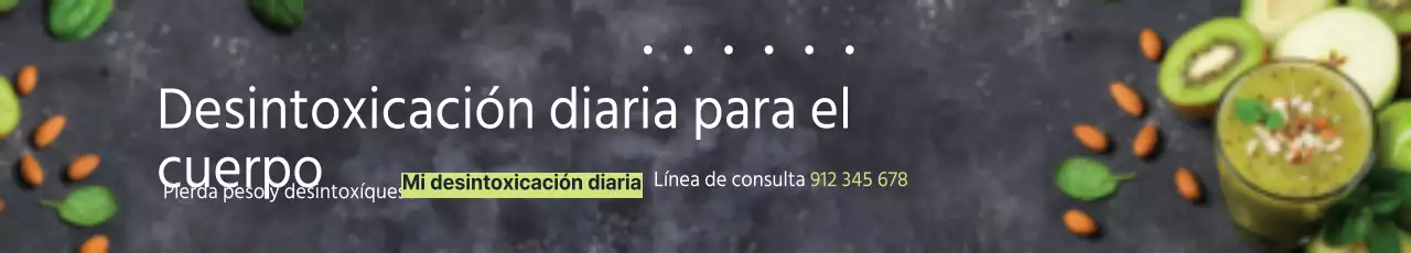 Desintoxique su cuerpo