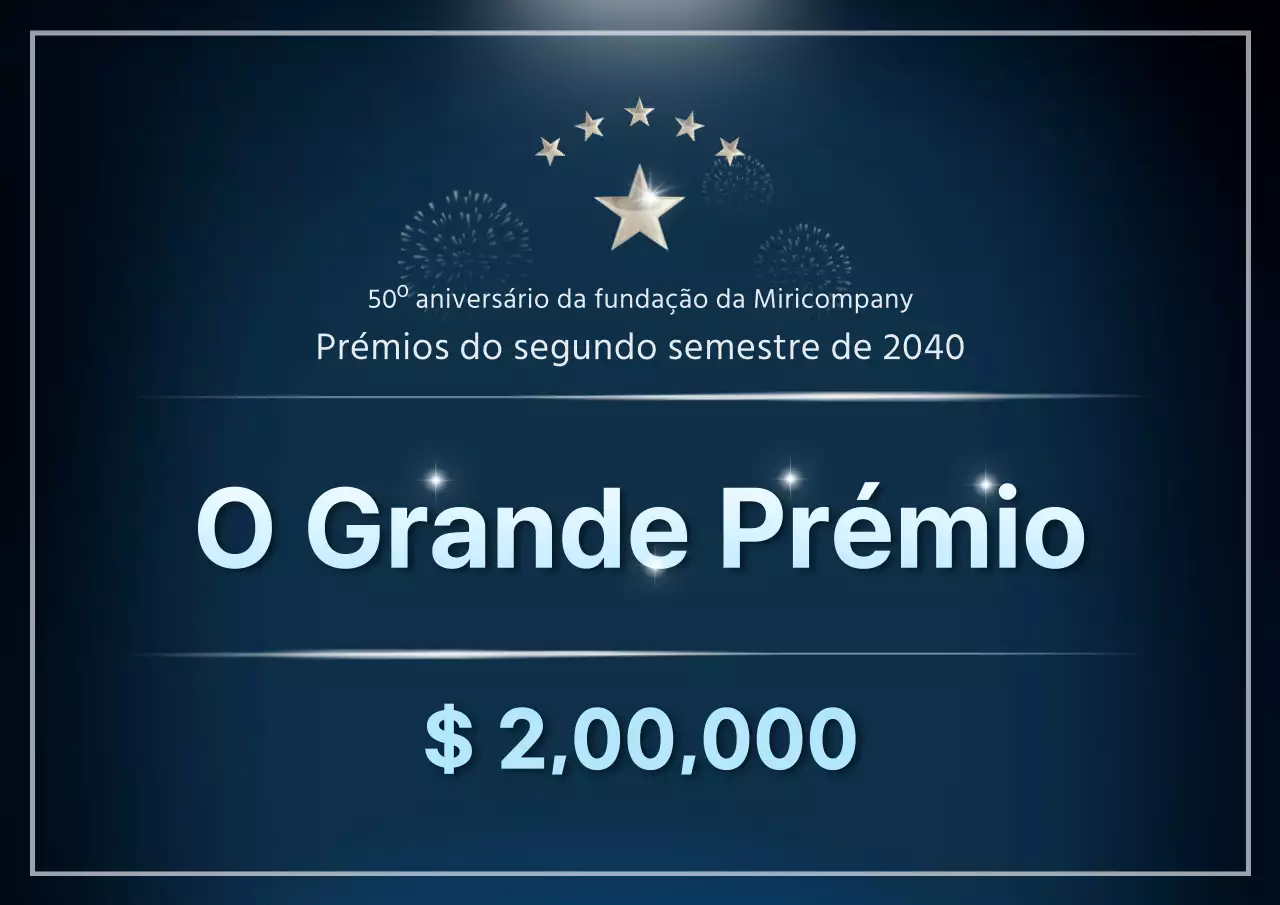 Design premiado em foamboard com um toque festivo da marinha