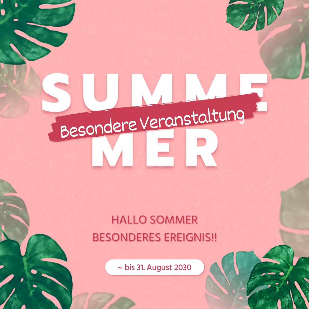 Trophäen für Sommerveranstaltungen