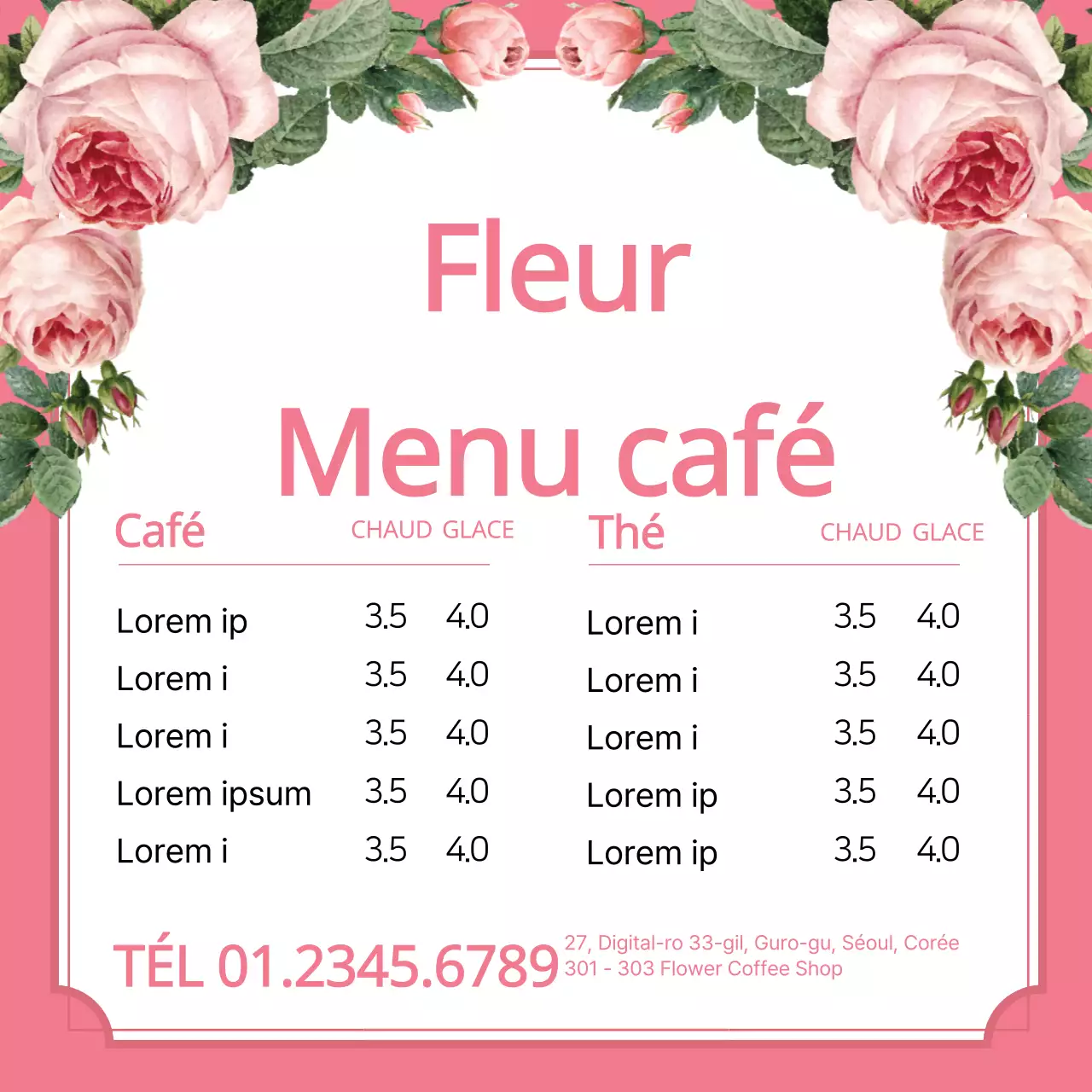 Café des fleurs 01