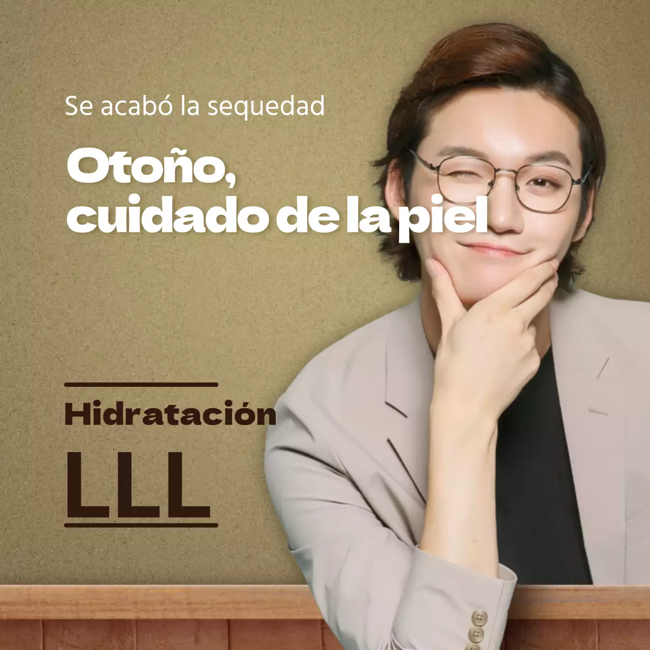 La nariz de un hombre es su confianza! Social Squares