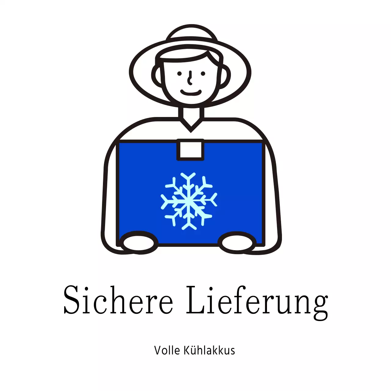 Sichere Lieferung von Meeresfrüchten