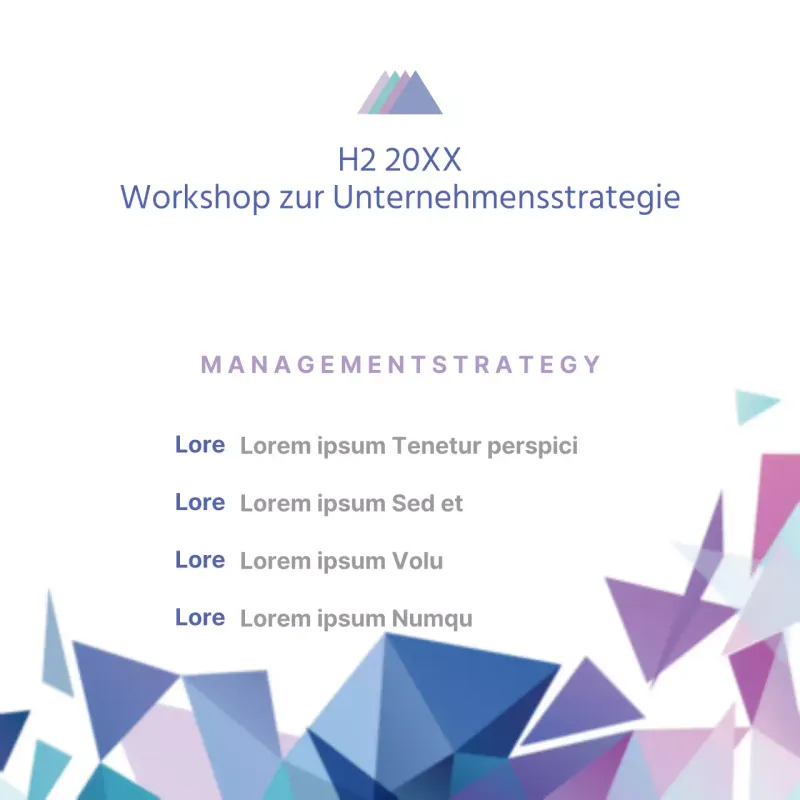 Werkstätten
