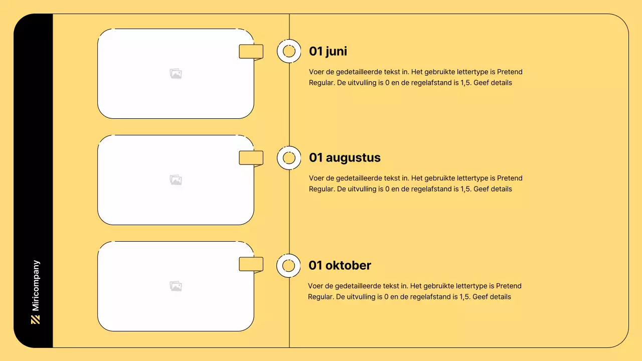 Zakelijke illustratie met eenvoudige lijnen en gele kleur