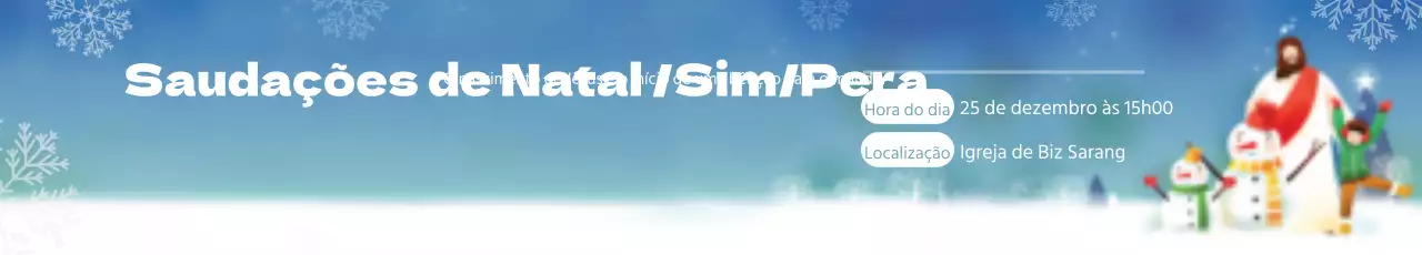 Serviço de Ação de Graças de Natal