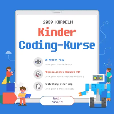 Programmierkurse für Kinder