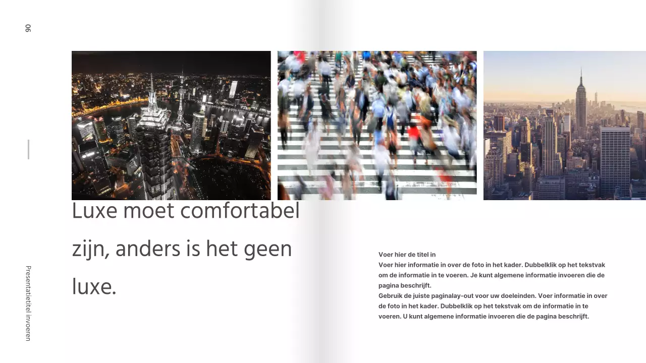 Presentatie portfolio