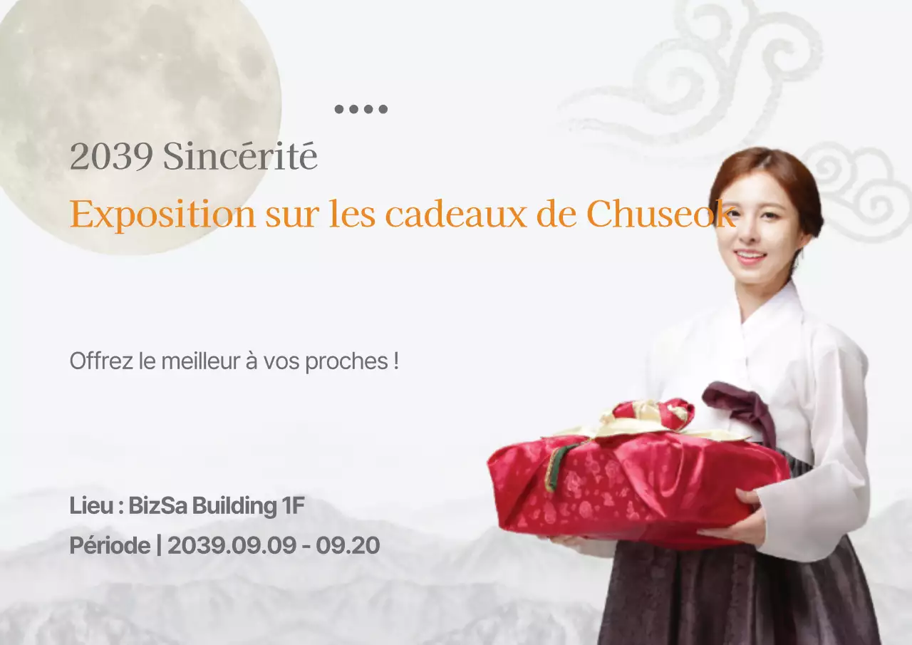Possibilités de cadeaux pour le Chuseok