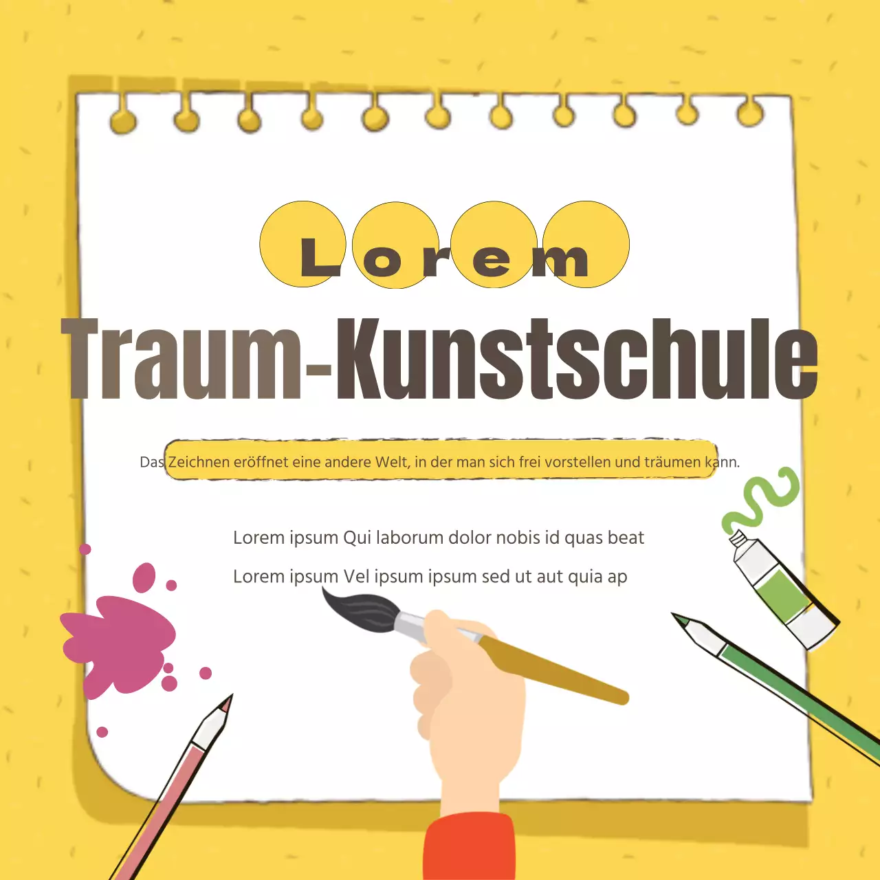 Traum-Kunstschule