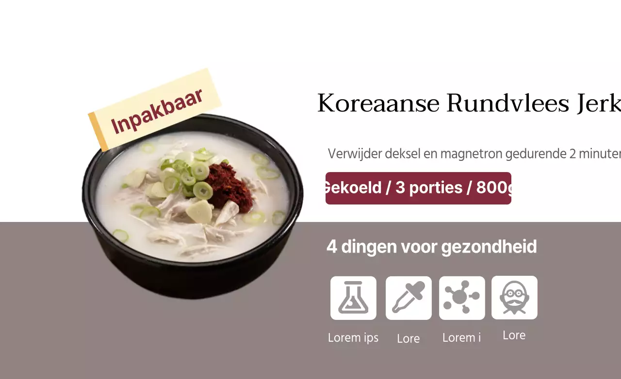 Koreaanse Rundvlees Jerky
